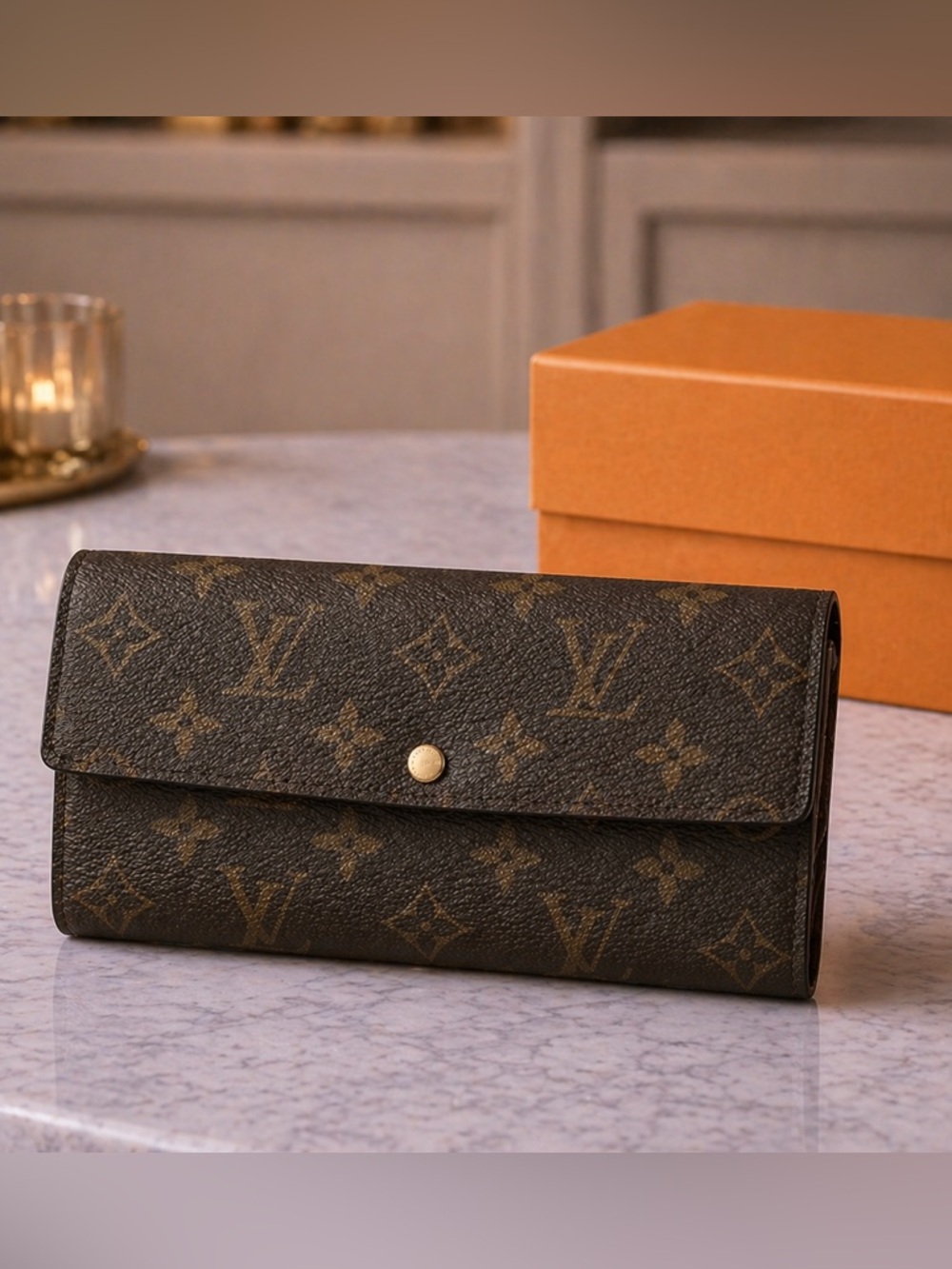 Louis Vuitton Monogram Long Wallet